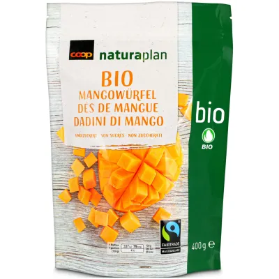 Dés de Mangue Bio 400g