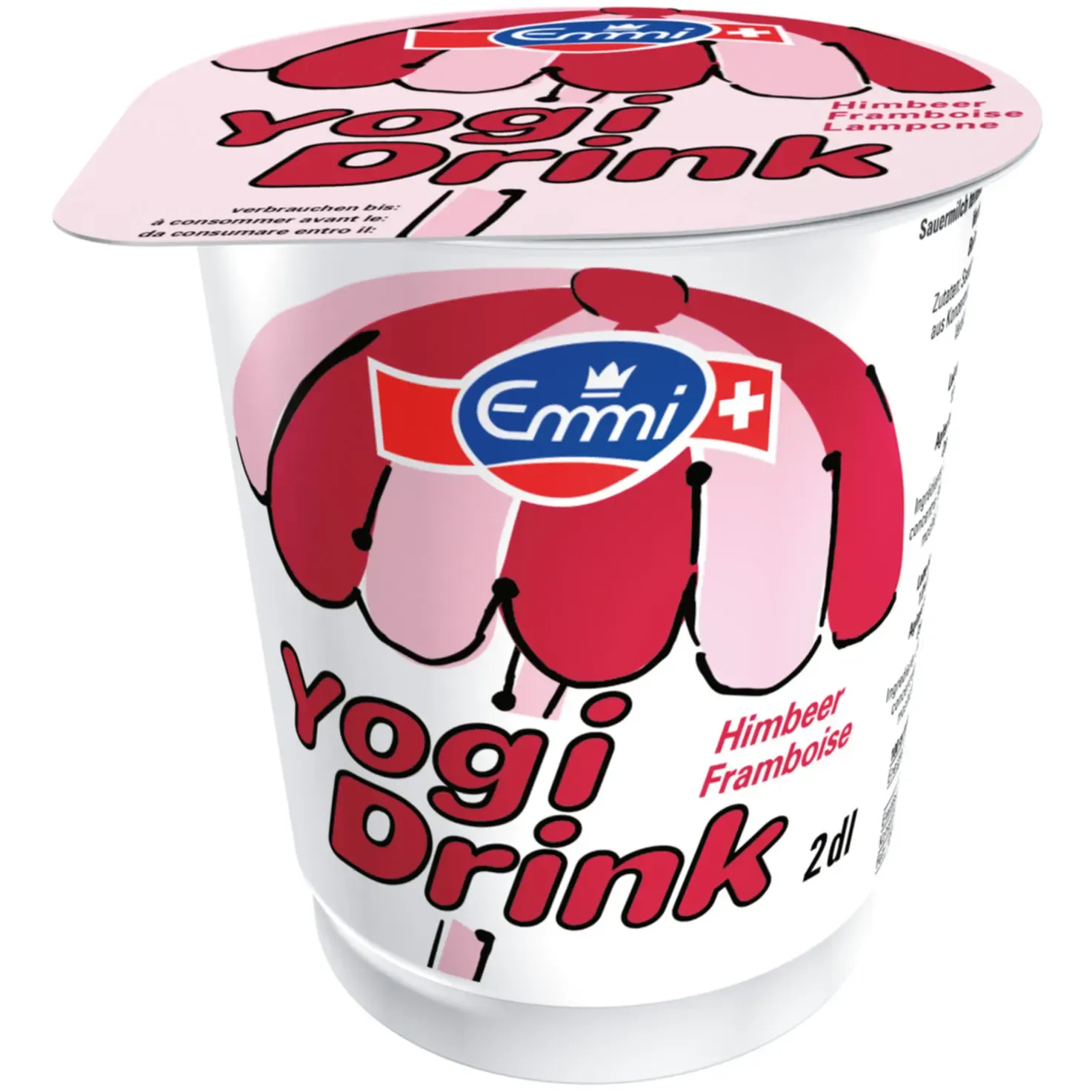 Emmi Drink yogourt Yogi à la framboise  200ml