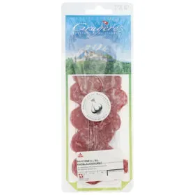 Epagny Mini rondelles de saucisse à l&#39;ail de Gruyère env. 80g