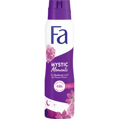 Fa Mystic Moments Deodorant Spray sans sel d&#39;aluminium  150ml