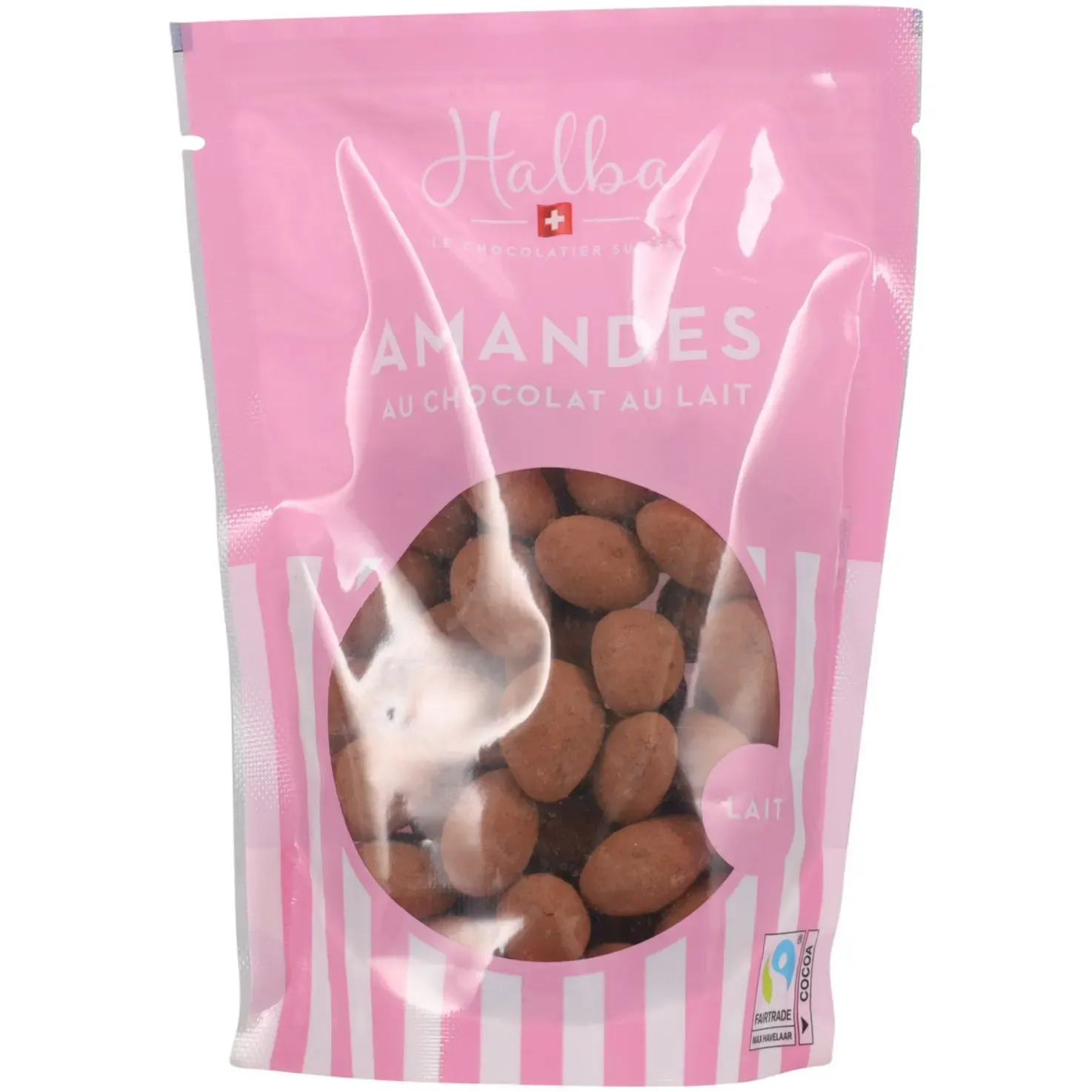 Amandes au chocolat au lait Halba 150g