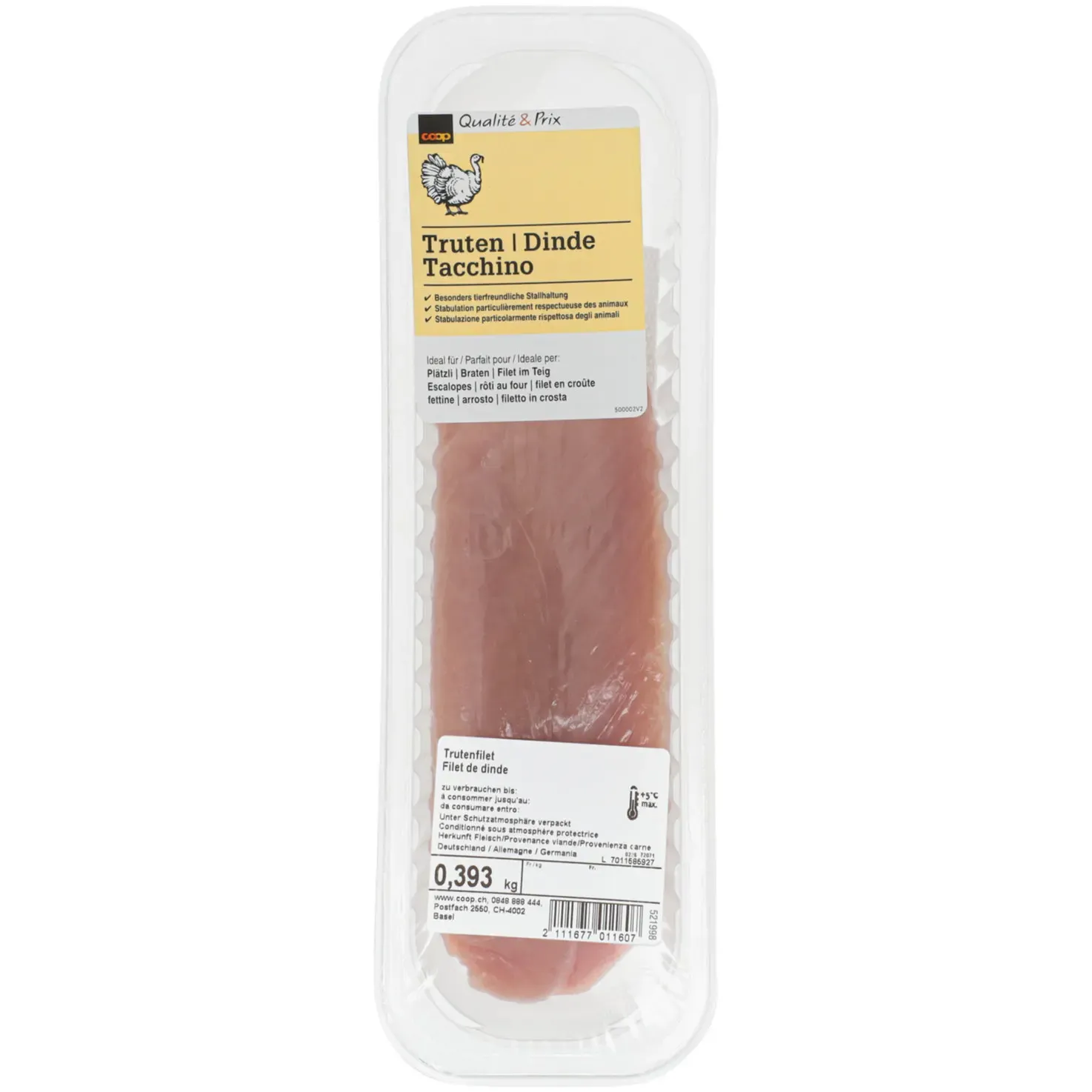 Filet de dinde env. 410g