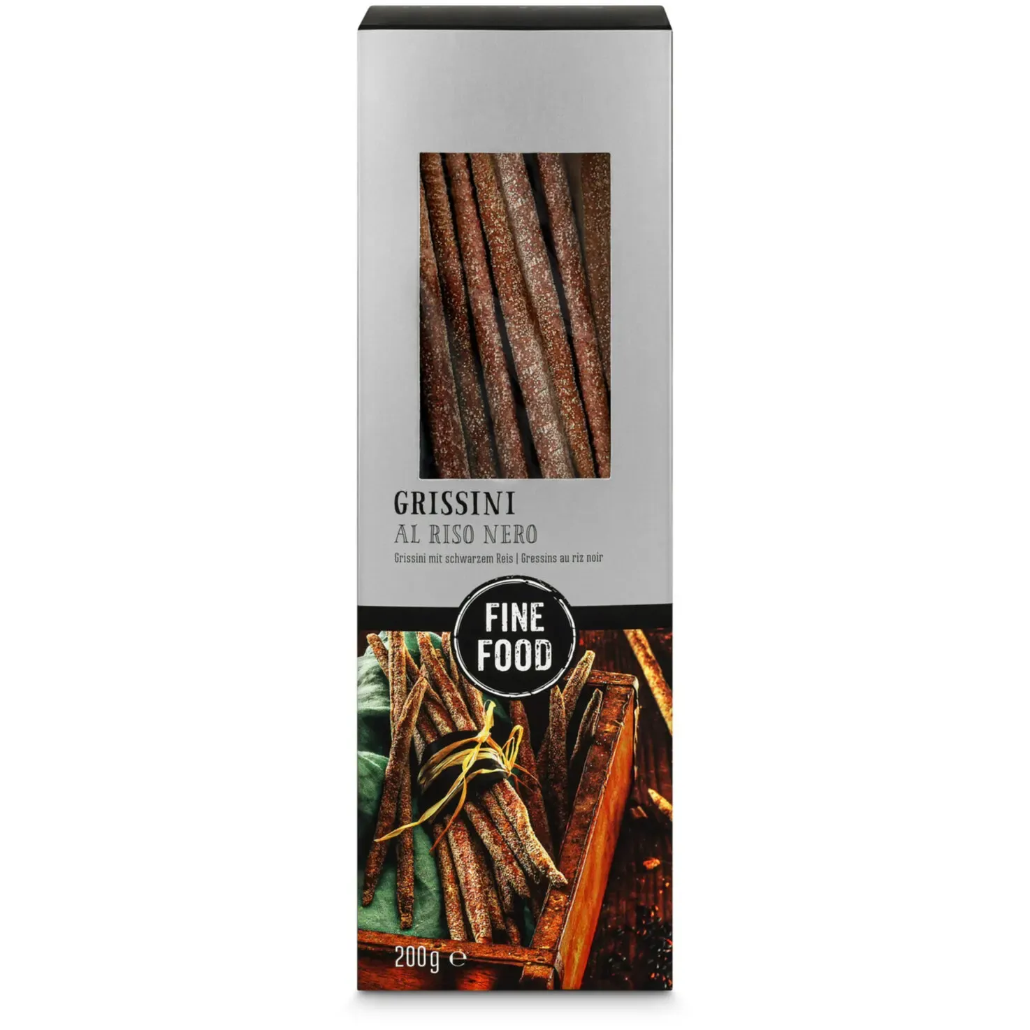 Fine Food Grissini al riso nero 200g