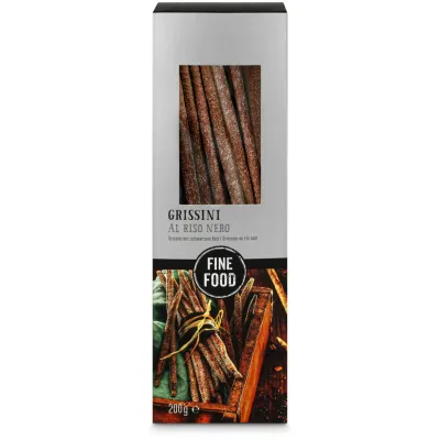 Fine Food Grissini al riso nero 200g