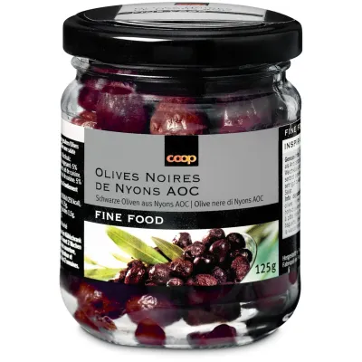 Fine Food Olives noires de Nyons AOC 125g