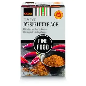 Fine Food Piment d&#39;Espelette en poudre AOC 50g