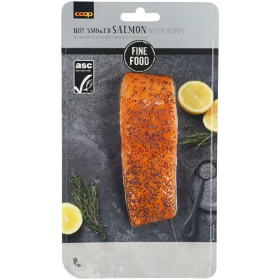 Fine Food Saumon fumé à chaud ASC 100g