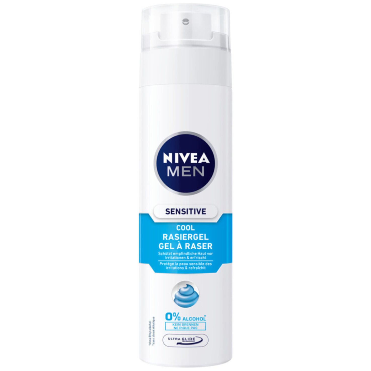 Gel à raser Men Sensitive 200ml