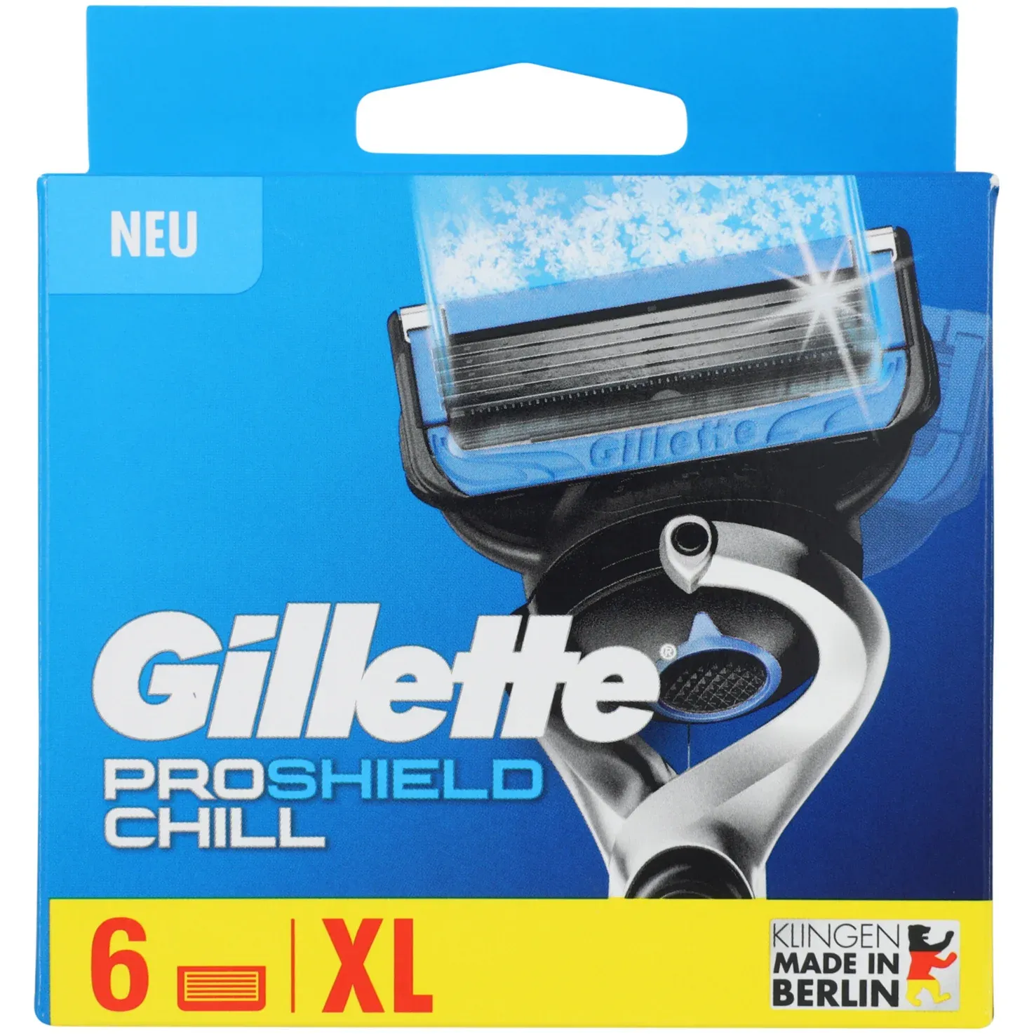 Gillette Lames de rasoir ProShield protège peau 6 pièces