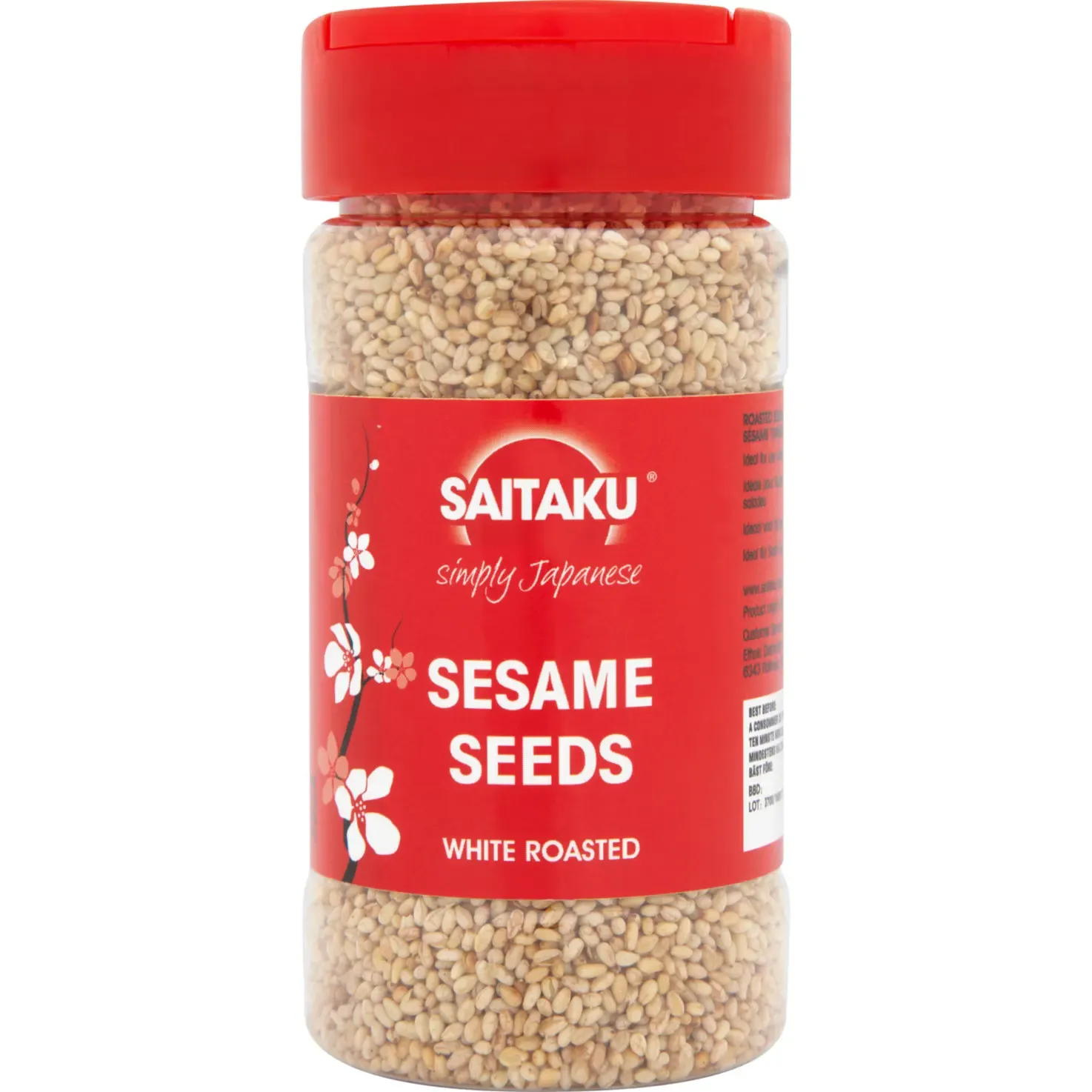 Saitaku Graines de sésames blancs grillées 95g