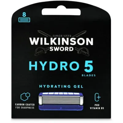 Wilkinson Lames de rasoir 5-lames Hydro5 8 piéces