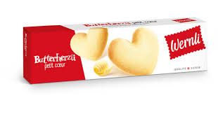 Wernli Petits coeurs chocolatés au beurre 100g