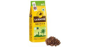 Café en grains bio La Semeuse Mocca 500g