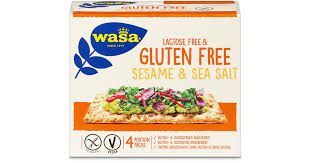 Wasa Pain croustillant au sésame &amp; selt de mer sans gluten 240g