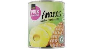 Tranches d&#39;ananas 490g
