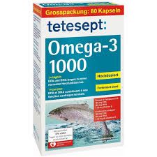 Tetesept Comprimés d&#39;omega 3 huile de saumon 80 pièces