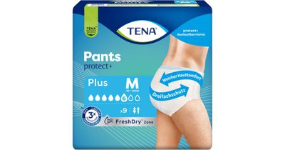 Tena Pants protecteurs Medium Plus 9 pièces