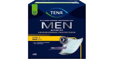 Tena Men Pads protectrices niveau 2 10 pièces