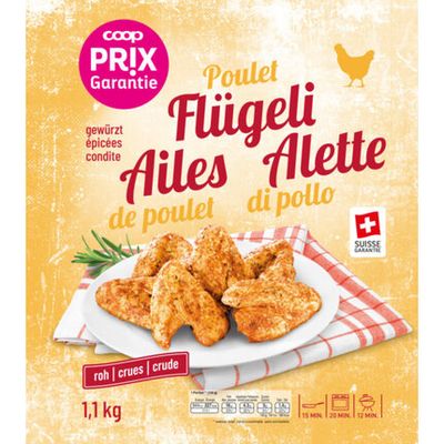 Ailes de poulet épicées. 1.1Kg