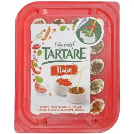 Tartare Bouchés de fromage frais Apérifrais Italie 100g