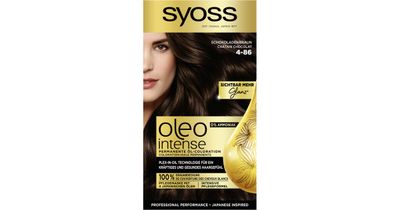 Coloration permanente à l&#39;huile Syoss Oleo Intense 4-86 Châtain chocolat 1 piece
