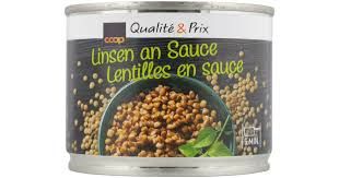 Lentilles tout prêt 210g
