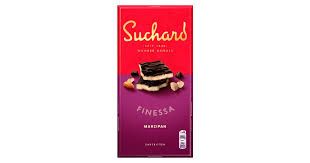 Suchard Plaque de chocolat Finessa avec massepain 150g