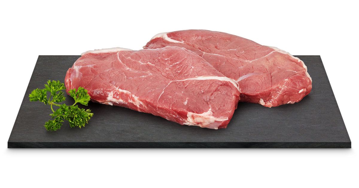 Steaks de boeuf 2 pièces env. 450g