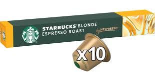 Starbucks Nespresso Blond Espresso 10C.