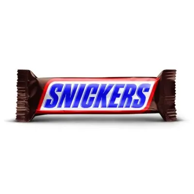 Snickers Barres de chocolat avec cacahuètes &amp; caramel 50g