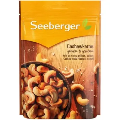 Seeberger Noix de cajou salées 150g