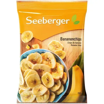 Seeberger Dried Banana Chips150g
