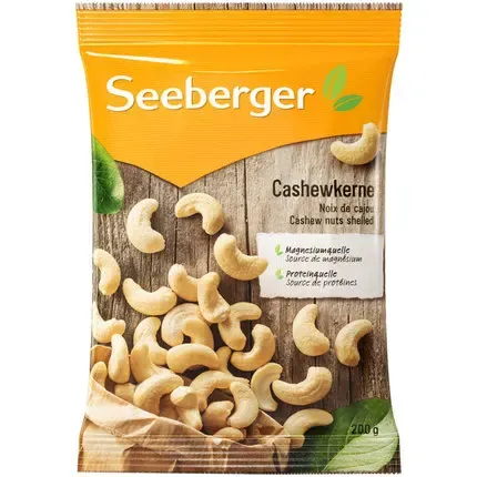 Seeberger Noix de cajou 200g