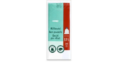 Quick Bag Sacs de poubelle 12 litres 40x48cm 20 pièces