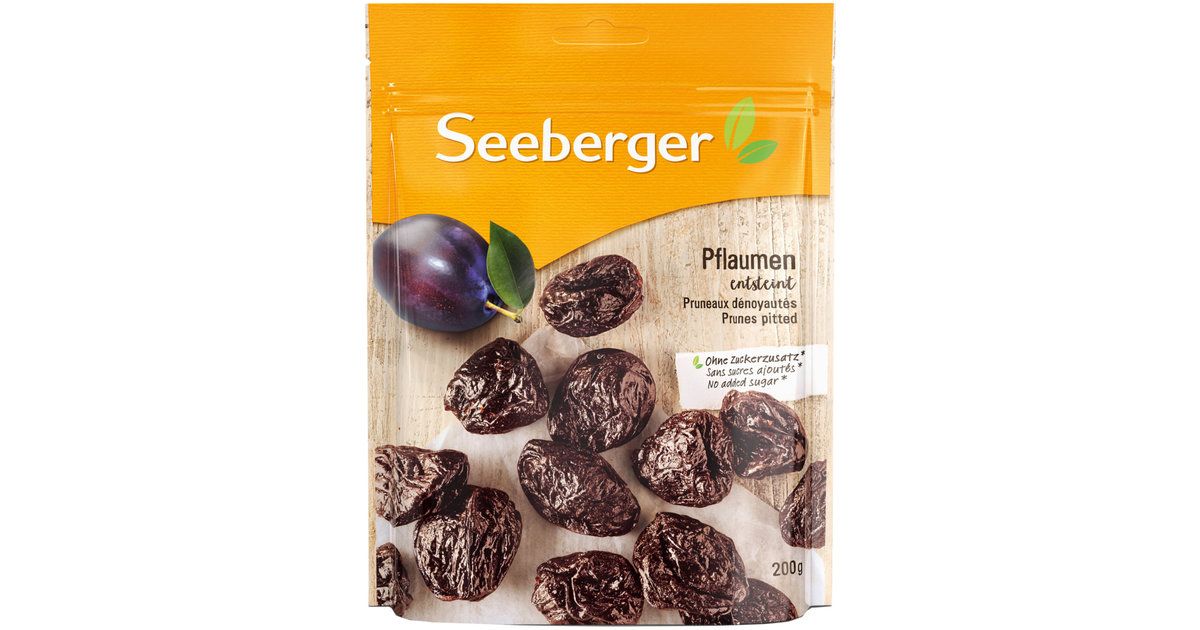 Seeberger Pruneaux dénoyautés 200g
