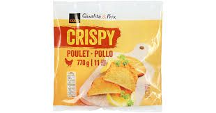 Poulet croustillant surgelés 11 pièces 770g