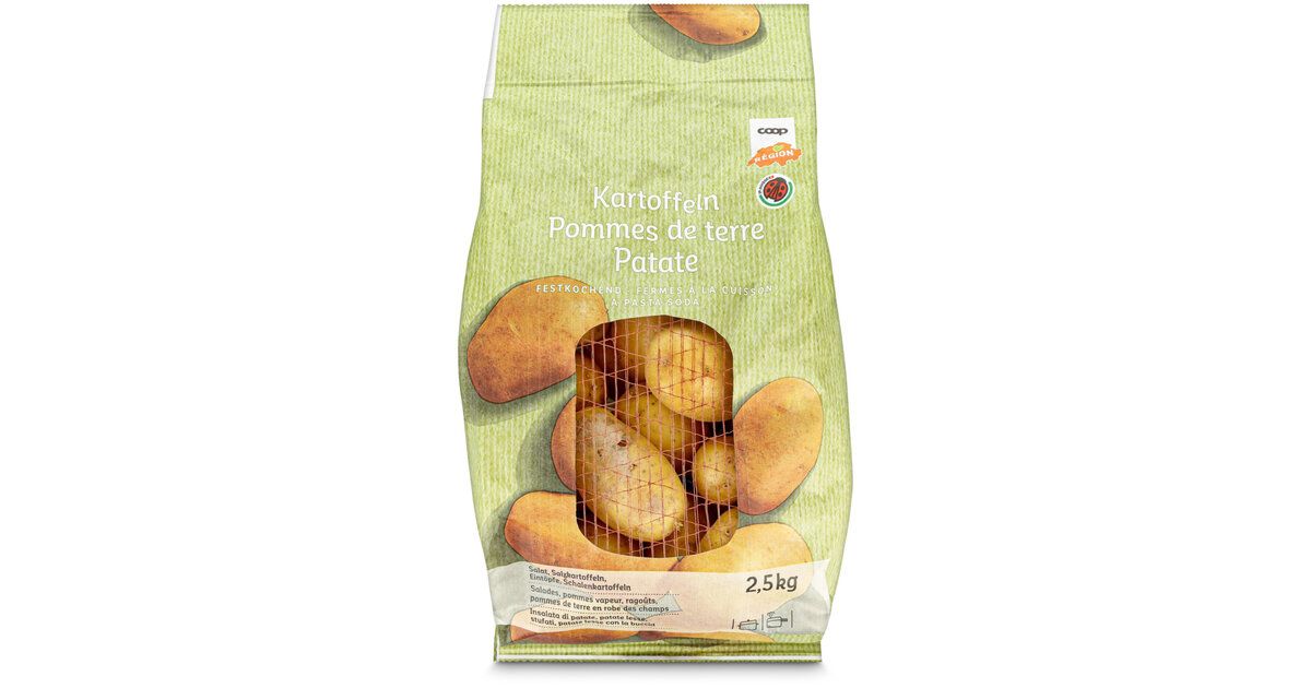 Pommes de terre fermes à la cuisson IP-Suisse