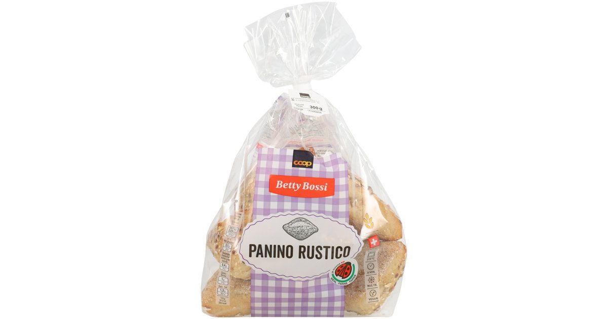 Panini Rustici precuits 300g