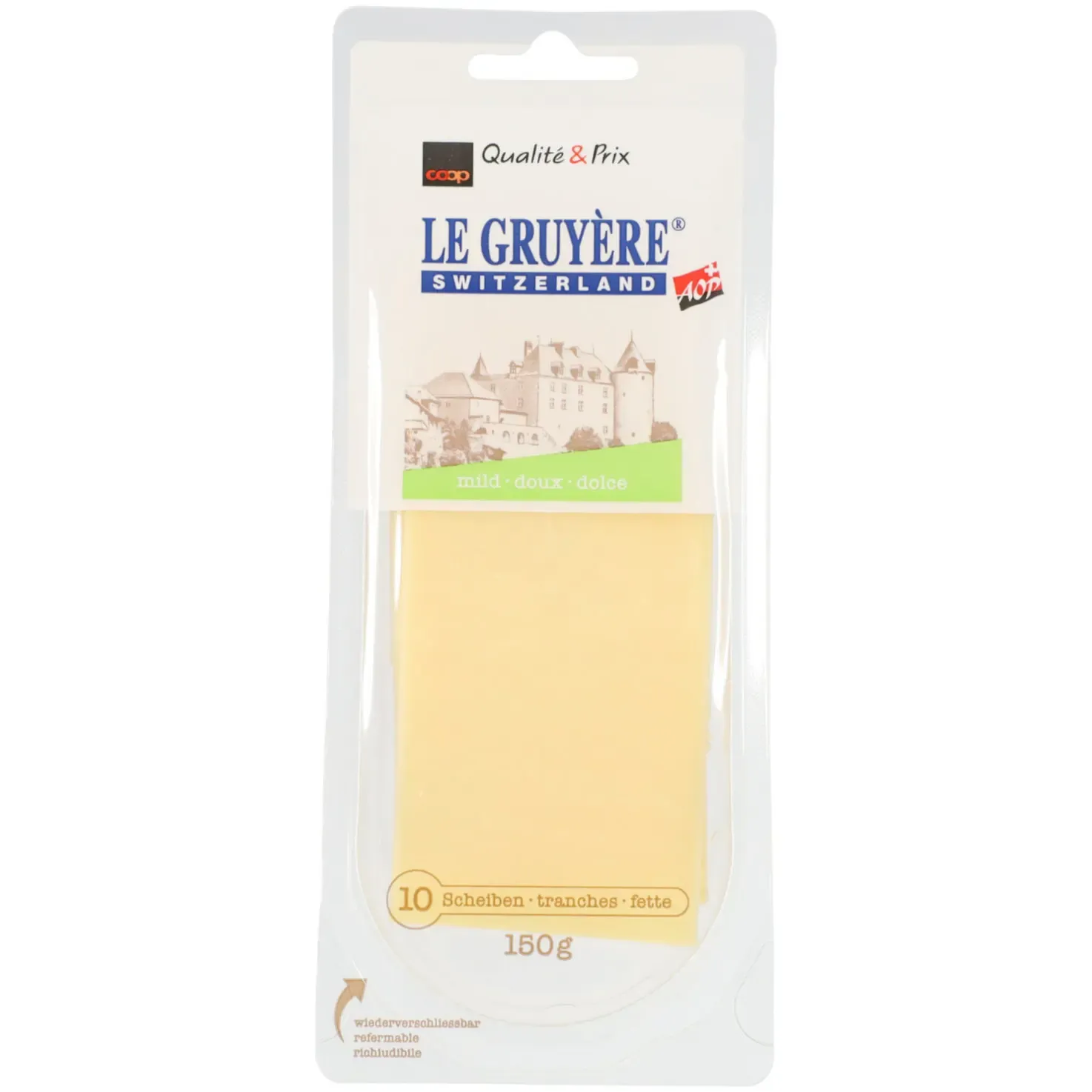 Gruyère Tranches 1x150g