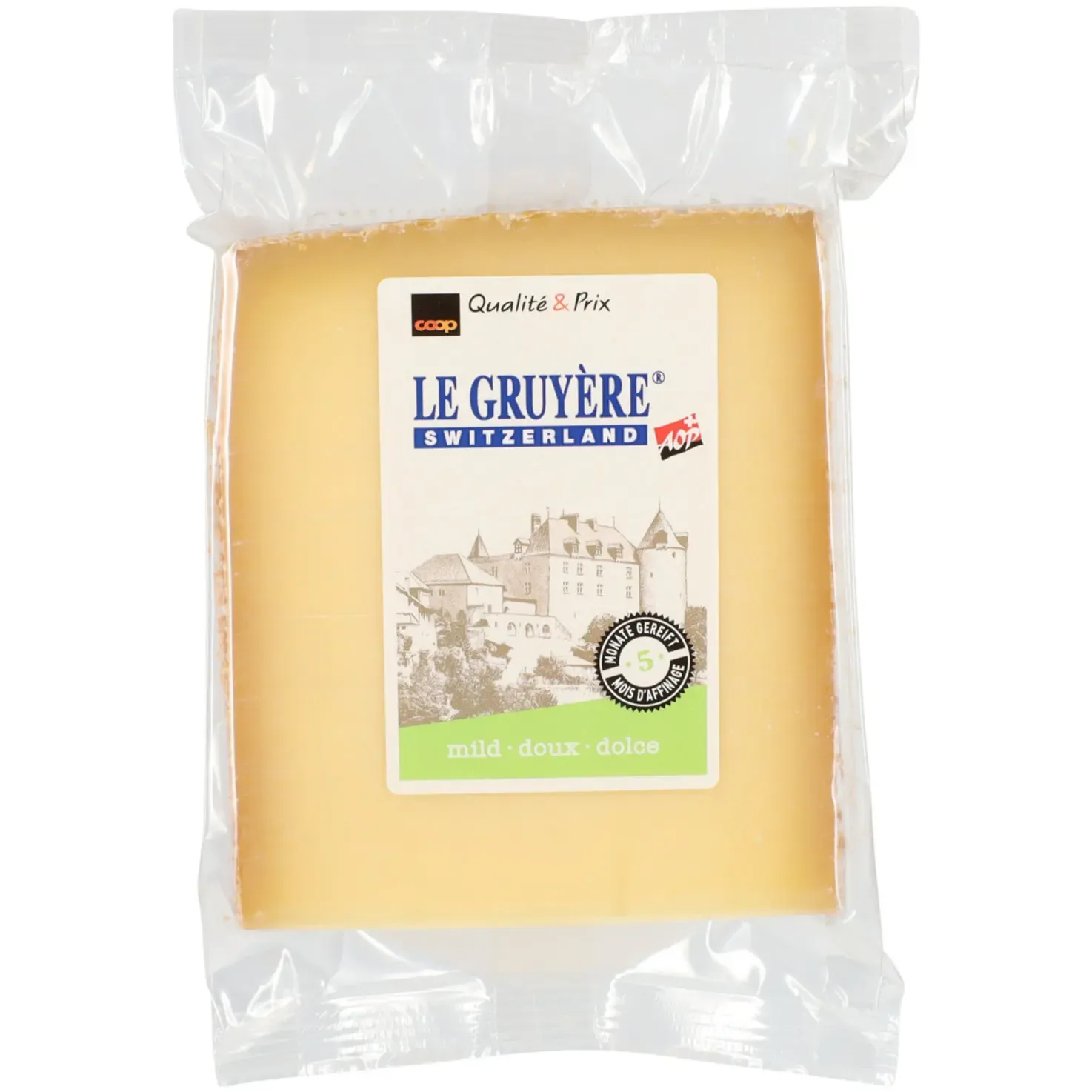 Gruyère doux env. 550g