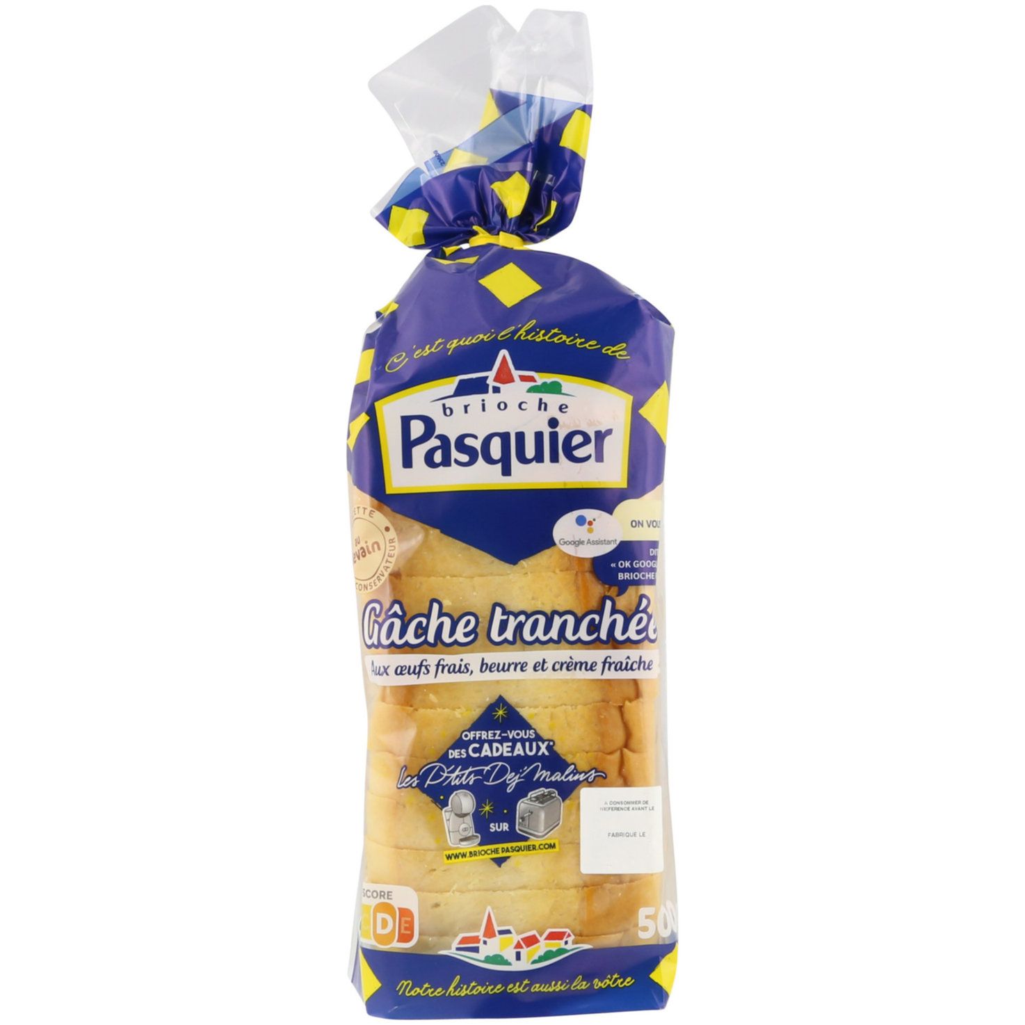 Gâche tranchée Pasquier 500g