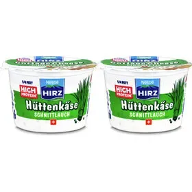 Hirz Cottage Cheese ciboulette 1/4 gras  2x 200g