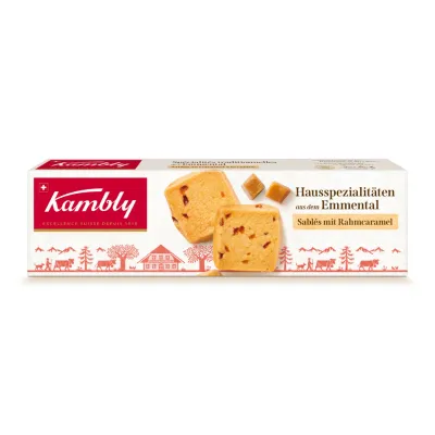 Kambly Sablés au caramel à la crème 90g