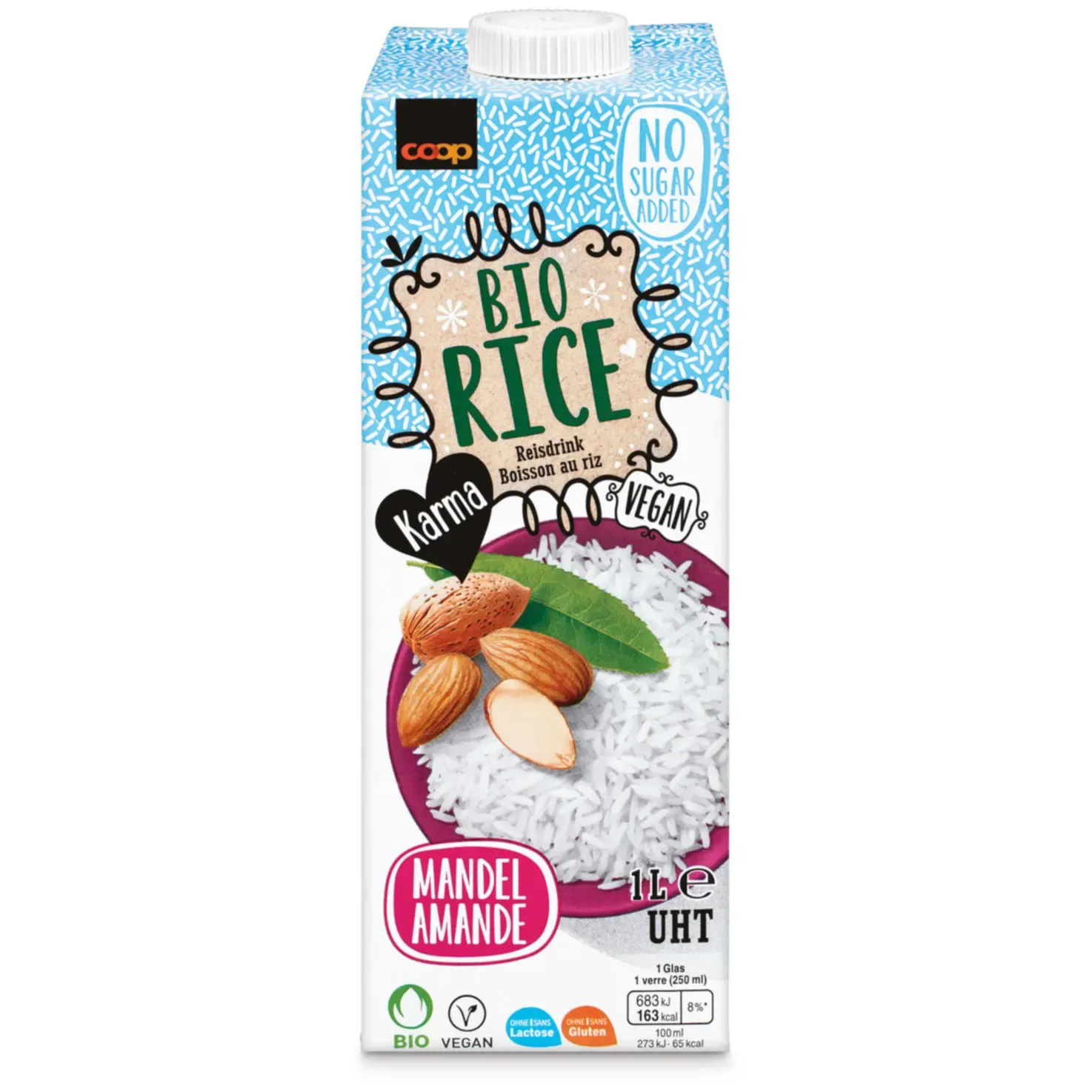 Karma Bio Boisson Au Riz Amandes 1x1L