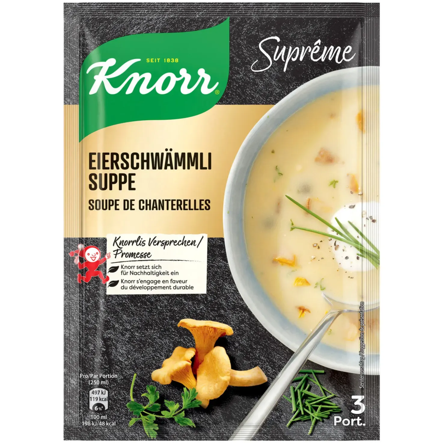 Knorr Soupe Suprême de chanterelles 84g