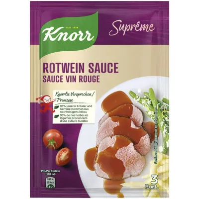 Knorr Sauce vin rouge 100% naturelle 41g