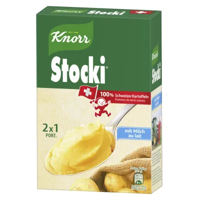 Knorr Stocki Purée de pommes de terre avec du lait 2 portions 86g