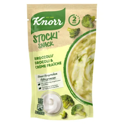 Knorr Stocki Purée pommes de terre avec brocoli &amp; crème Express 45g