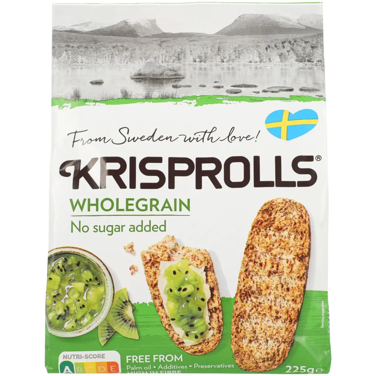 Krisprolls Pain croustillant nature 225g