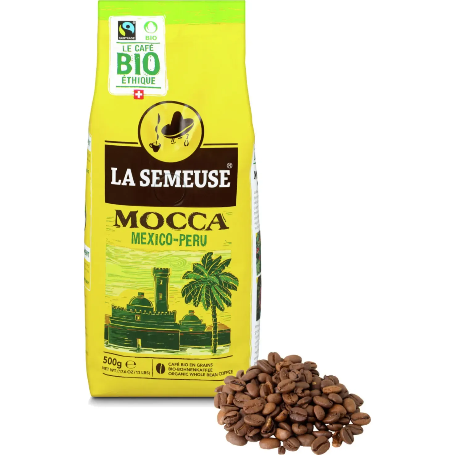 La Semeuse Mocca Bio Grains 1x500g